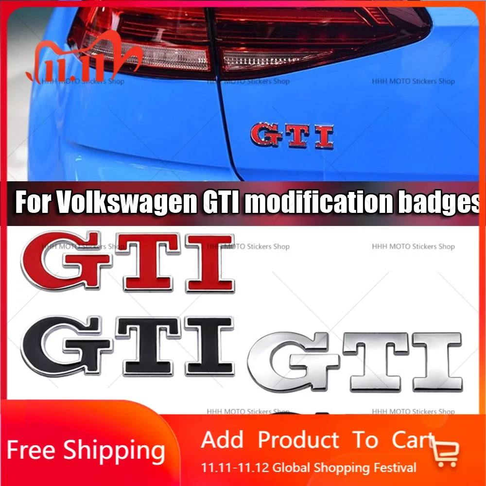 Metal GTI Logo Car Rear Trunk Emblem Side Sticker for Volkswagen VW Golf 4 5 6 7 8 Polo Jetta Tiguan Passat T-Roc MK2 MK5 MK7
Metal GTI Logo Car Rear Trunk Emblem Side Sticker for Volkswagen VW Golf 4 5 6 7 8 Polo Jetta Tiguan Passat T-Roc MK2 MK5 MK7