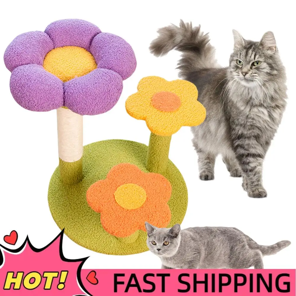 Flower Cat Tree Tower Cat Climbing Frame Sisal Wrapped Interactive Cat Tower Multi-Function 3 Layer for Playtime and Relaxation
Flower Cat Tree Tower Cat Climbing Frame Sisal Wrapped Interactive Cat Tower Multi-Function 3 Layer for Playtime and Relaxation