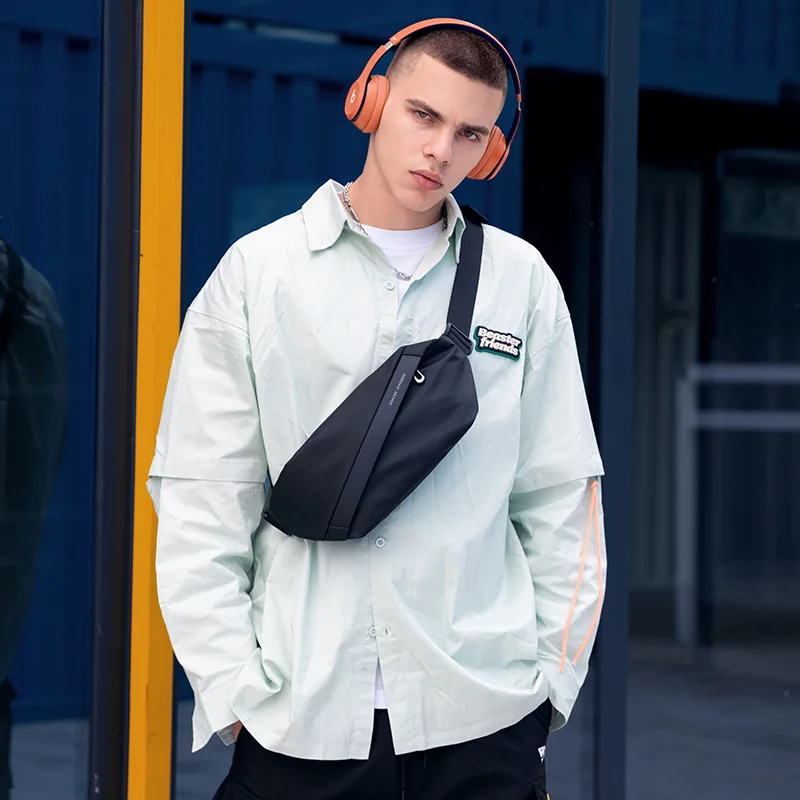 Street crossbody bag, casual shoulder bag, men's bag, multi-functional mobile phone storage, men's crossbody chest bag
Street crossbody bag, casual shoulder bag, men's bag, multi-functional mobile phone storage, men's crossbody chest bag