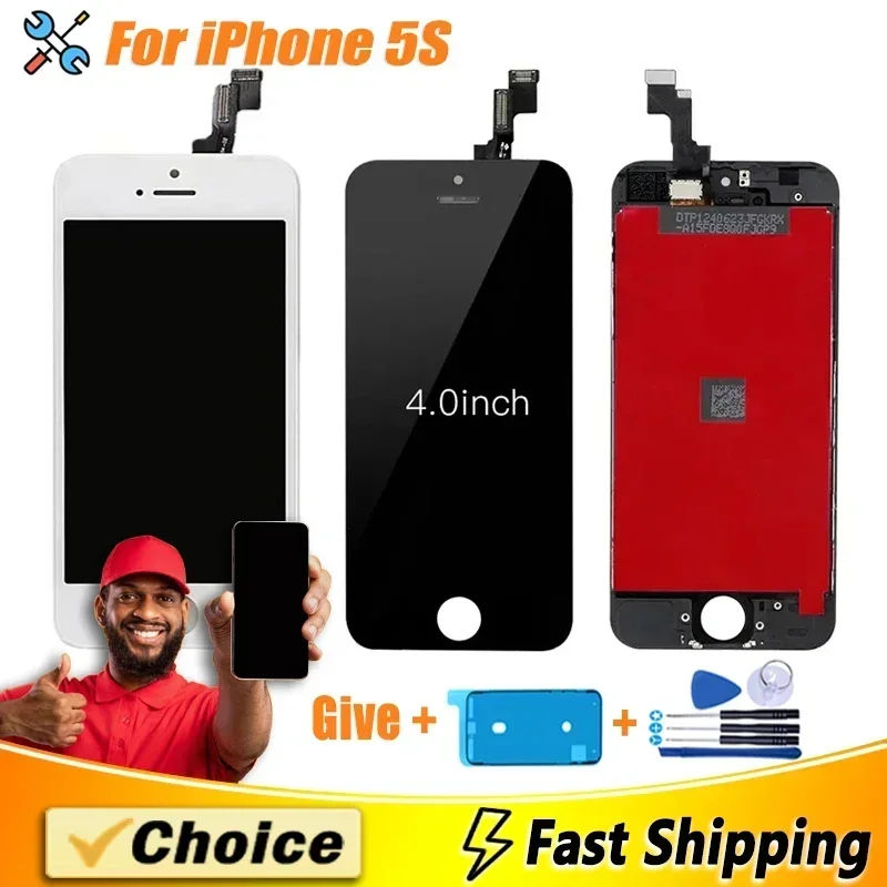 ЖК-дисплей для iPhone, сенсорный дигитайзер в сборе для Apple iPhone, ремонт жк-экрана без битых пикселей, 4 дюйма
ЖК-дисплей для iPhone, сенсорный дигитайзер в сборе для Apple iPhone, ремонт жк-экрана без битых пикселей, 4 дюйма