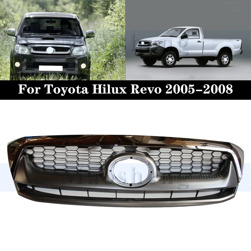 Передний бампер Гриль маска для Toyota Hilux Revo 2008-2011 радиатор хромированная решетка Средний сетчатый гоночный гриль Авто решетка
Передний бампер Гриль маска для Toyota Hilux Revo 2008-2011 радиатор хромированная решетка Средний сетчатый гоночный гриль Авто решетка