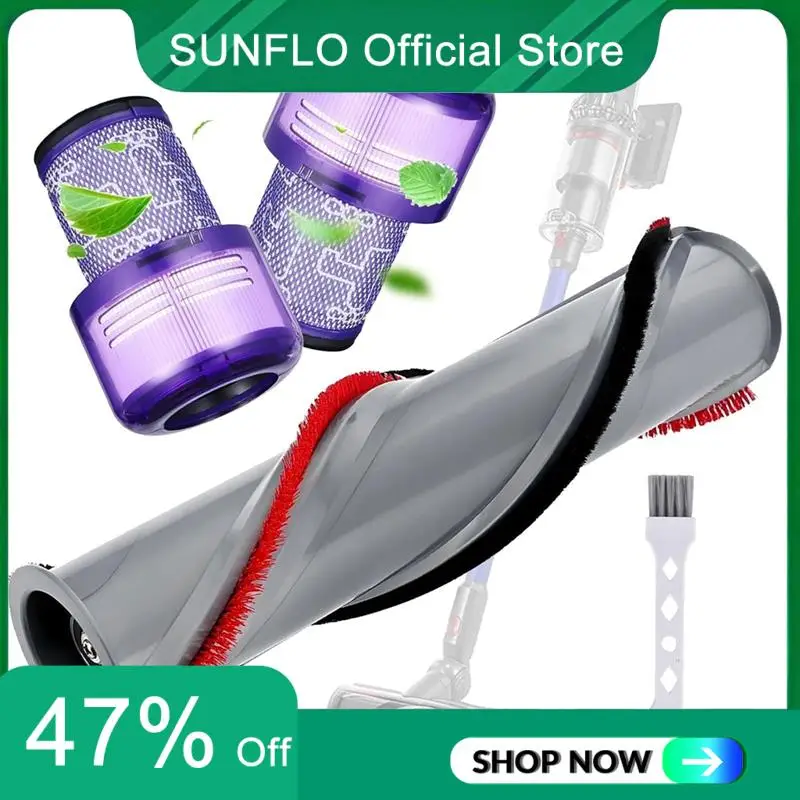 Запасные части SUNFLO V11, фильтр для Dyson, щетка для пылесоса Dyson серии V11, сменные аксессуары для щеток
Запасные части SUNFLO V11, фильтр для Dyson, щетка для пылесоса Dyson серии V11, сменные аксессуары для щеток