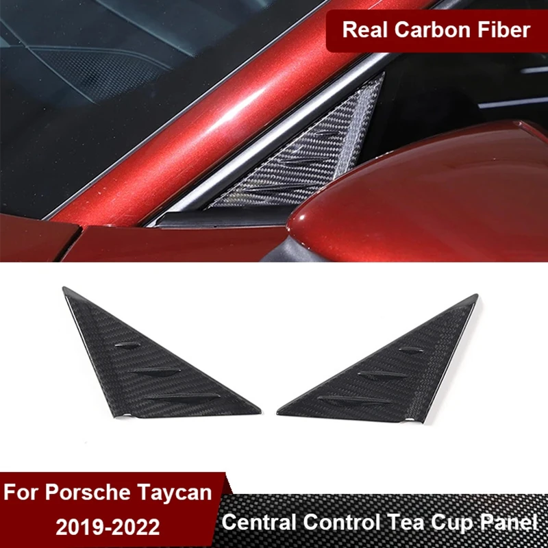 For Porsche Taycan 2019 2020 2021 2022 Real Carbon Fiber Car A Pillar Triangle Decoration Frame Cover Trim Accessories
For Porsche Taycan 2019 2020 2021 2022 Real Carbon Fiber Car A Pillar Triangle Decoration Frame Cover Trim Accessories