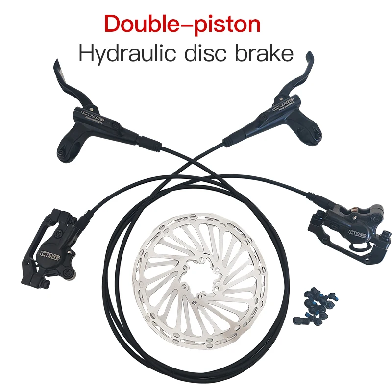 Double piston Hydraulic Disc Brake Mountain Bike Hydraulic Brake with 160mm Rotors Bicycle Caliper Cycling Brake Parts
Double piston Hydraulic Disc Brake Mountain Bike Hydraulic Brake with 160mm Rotors Bicycle Caliper Cycling Brake Parts