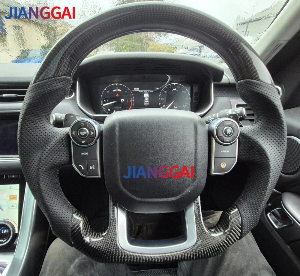 Heated Carbon Fiber Steering Wheel For Land Rover Range Rover Sport 2014-2022 L494 Steering Wheel Interior Car Accessories
Heated Carbon Fiber Steering Wheel For Land Rover Range Rover Sport 2014-2022 L494 Steering Wheel Interior Car Accessories