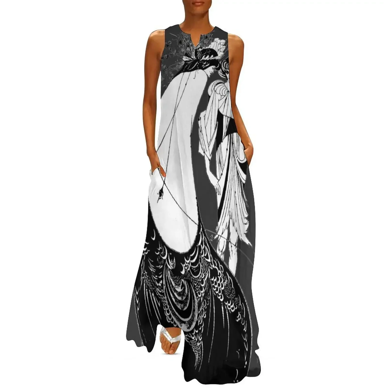 HD. The Peacock Skirt; from Salomé, by Aubrey Beardsley Long Dress Women's summer dress Clothing Women's clothing Dress
HD. The Peacock Skirt; from Salomé, by Aubrey Beardsley Long Dress Women's summer dress Clothing Women's clothing Dress