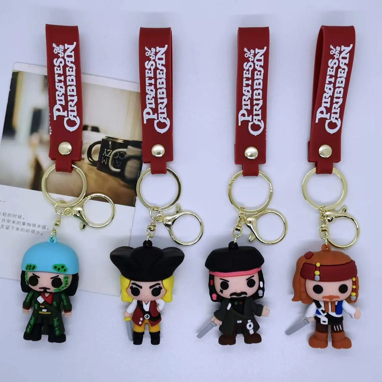New Creative Caribbean Pirate Keychain Bag Car Keychain Accessories Gift Wholesale Cute Personalized Gifts Y2k Fashion Toys
New Creative Caribbean Pirate Keychain Bag Car Keychain Accessories Gift Wholesale Cute Personalized Gifts Y2k Fashion Toys