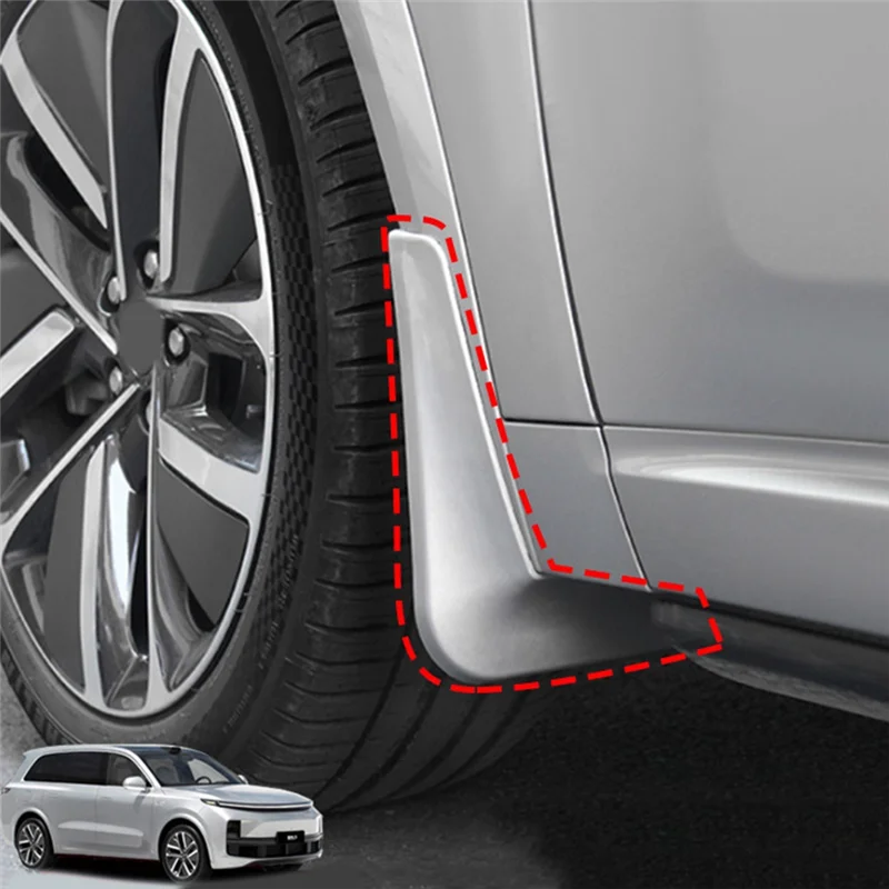 For Lixiang Ideal L9 Car Fender Kit Mud Guard Splash Guard, Parts Accessories Silver-A61E
For Lixiang Ideal L9 Car Fender Kit Mud Guard Splash Guard, Parts Accessories Silver-A61E