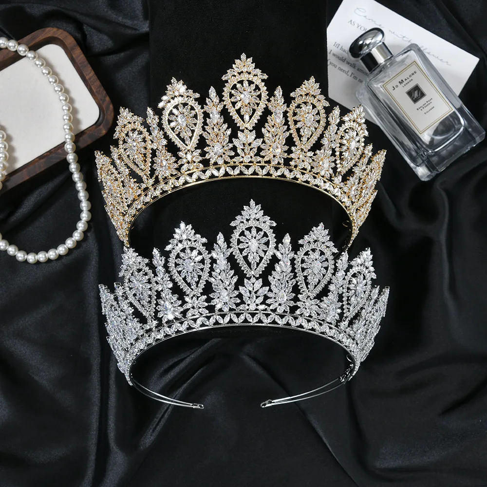 Luxury Queen Crown For Women Cubic Zirconia Princess Bridal Crown For Wedding Pageant Miss Universe Prom Hair Jewelry Headpieces
Luxury Queen Crown For Women Cubic Zirconia Princess Bridal Crown For Wedding Pageant Miss Universe Prom Hair Jewelry Headpieces