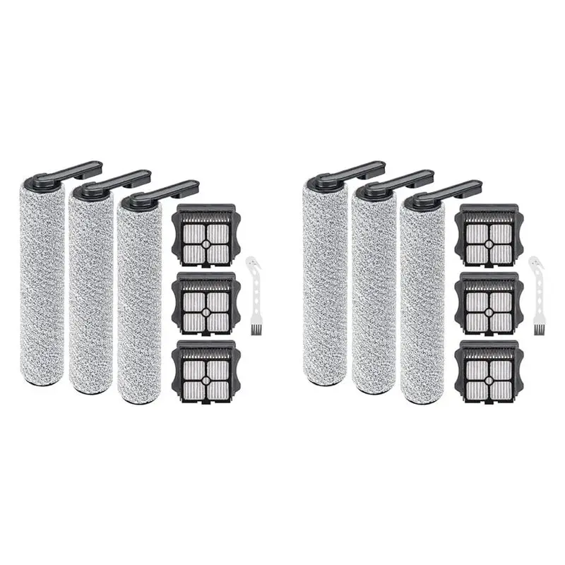 Запасные части ABFA для беспроводного пылесоса Tineco Floor ONE S5/Floor One S5 Pro 2, 6 шт. щеток-роликов, 6 шт. HEPA-фильтров
Запасные части ABFA для беспроводного пылесоса Tineco Floor ONE S5/Floor One S5 Pro 2, 6 шт. щеток-роликов, 6 шт. HEPA-фильтров