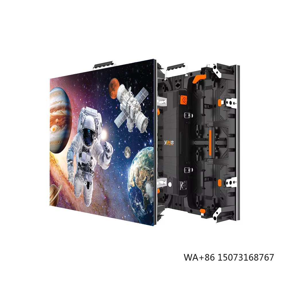 Yake 7680hz Full Color P2.6 P2.9 P3.91 Curved Outdoor Indoor Video Wall Studio Panel Stage Rental LED Display Screen for Events
Yake 7680hz Full Color P2.6 P2.9 P3.91 Curved Outdoor Indoor Video Wall Studio Panel Stage Rental LED Display Screen for Events