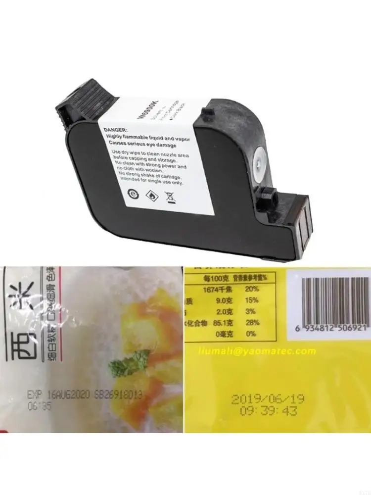 Solvent Fast Dry Cartridge For W6900K 12.7mm Height Black Refill 42ml Quick drying for Hand Inkjets Printers
Solvent Fast Dry Cartridge For W6900K 12.7mm Height Black Refill 42ml Quick drying for Hand Inkjets Printers