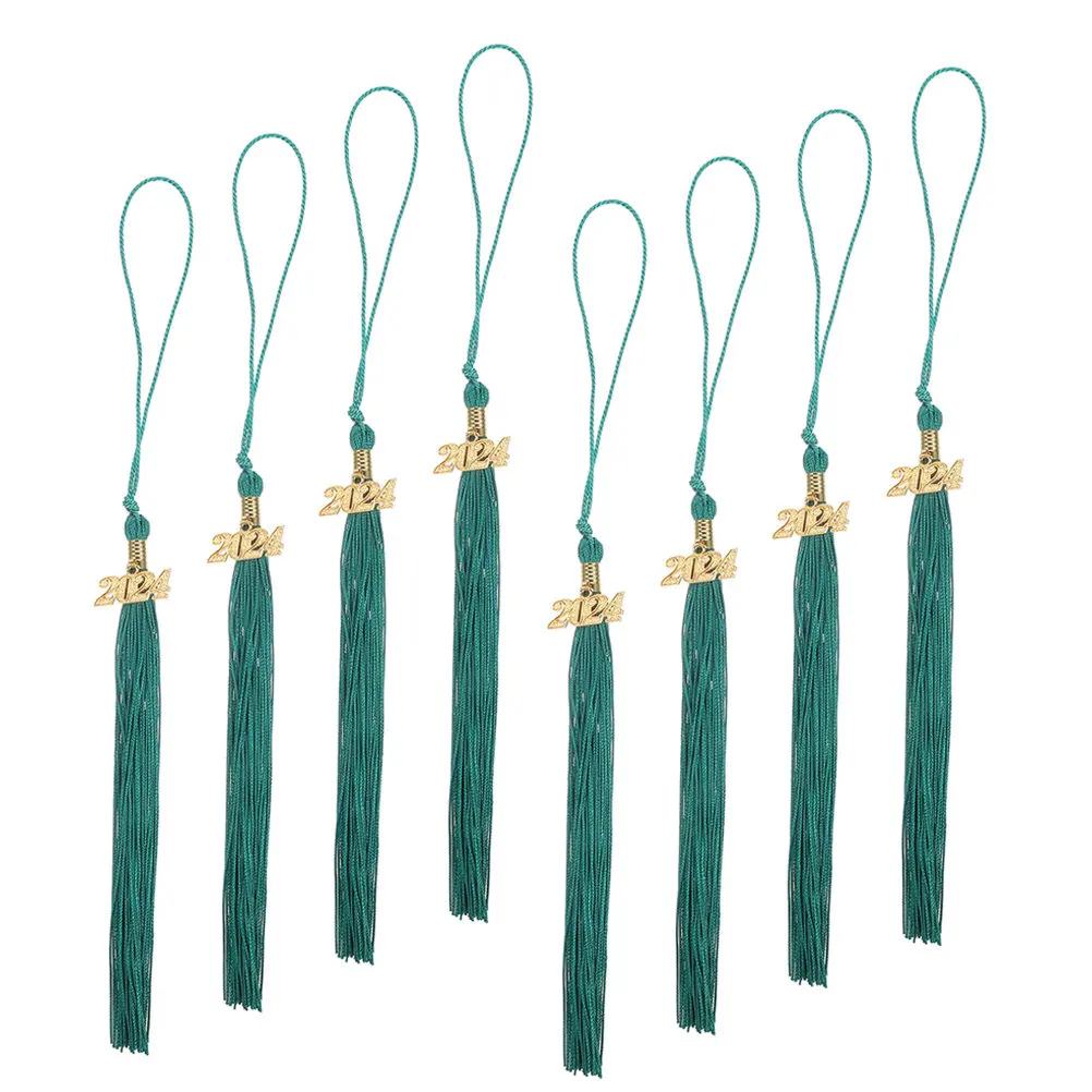 8Pcs Graduation Tassels Pendant Charms Hat Accessories Perfect for Academic Caps Graduation Ceremony Season 2024
8Pcs Graduation Tassels Pendant Charms Hat Accessories Perfect for Academic Caps Graduation Ceremony Season 2024