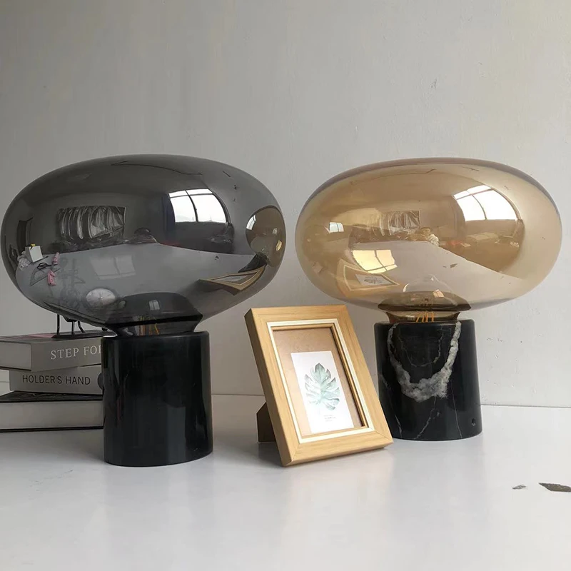 Postmodern Marble Glass Table Lamp Bedroom Decoration Beside Lamp Luxury Black Table Lamps for Living Room Study E27 Desk Lamp
Postmodern Marble Glass Table Lamp Bedroom Decoration Beside Lamp Luxury Black Table Lamps for Living Room Study E27 Desk Lamp