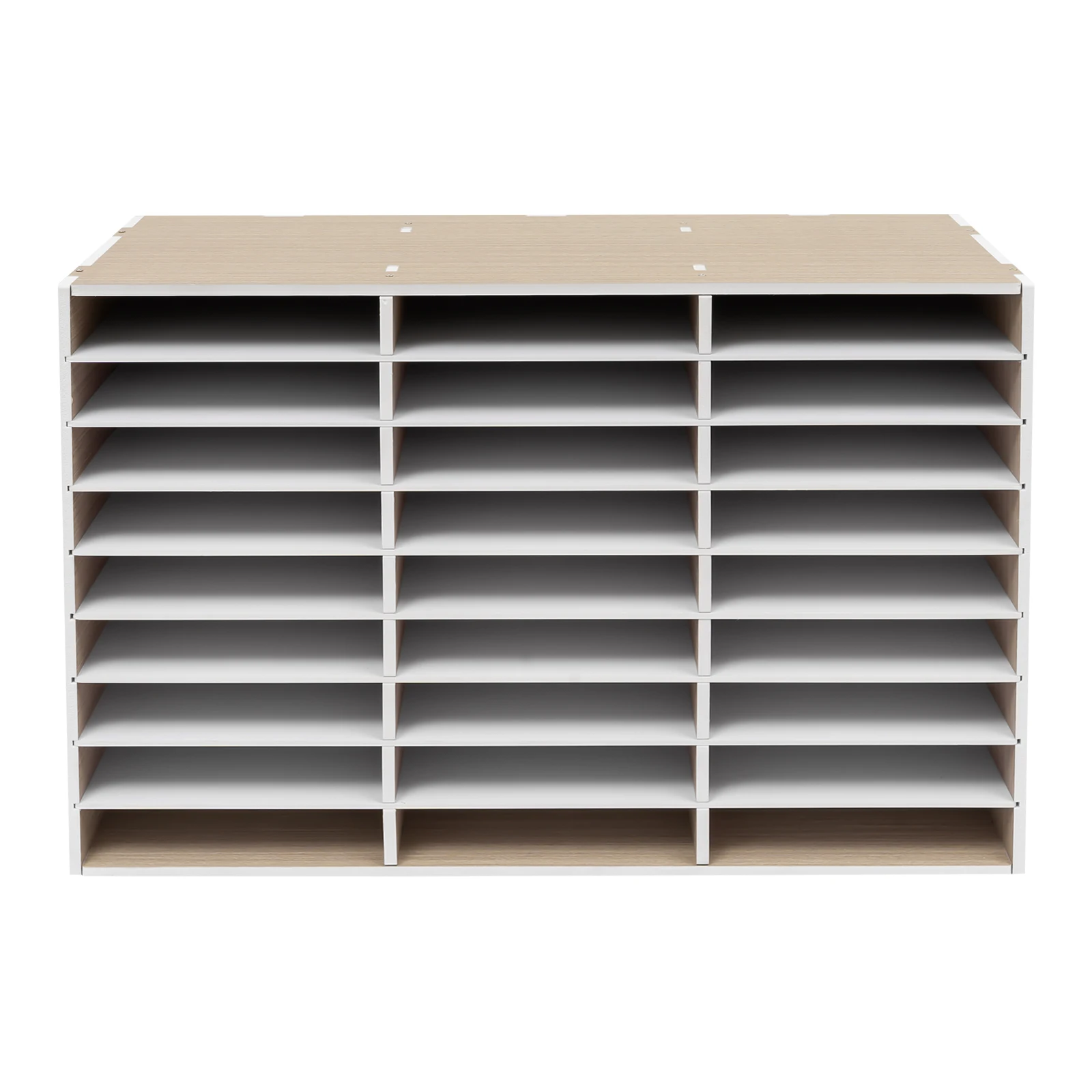 Desktop Literature Organizer Classroom Mailbox 27 Compartments Paper Organizer Storage 9 Layer Mail Organizer for School Gray
Desktop Literature Organizer Classroom Mailbox 27 Compartments Paper Organizer Storage 9 Layer Mail Organizer for School Gray