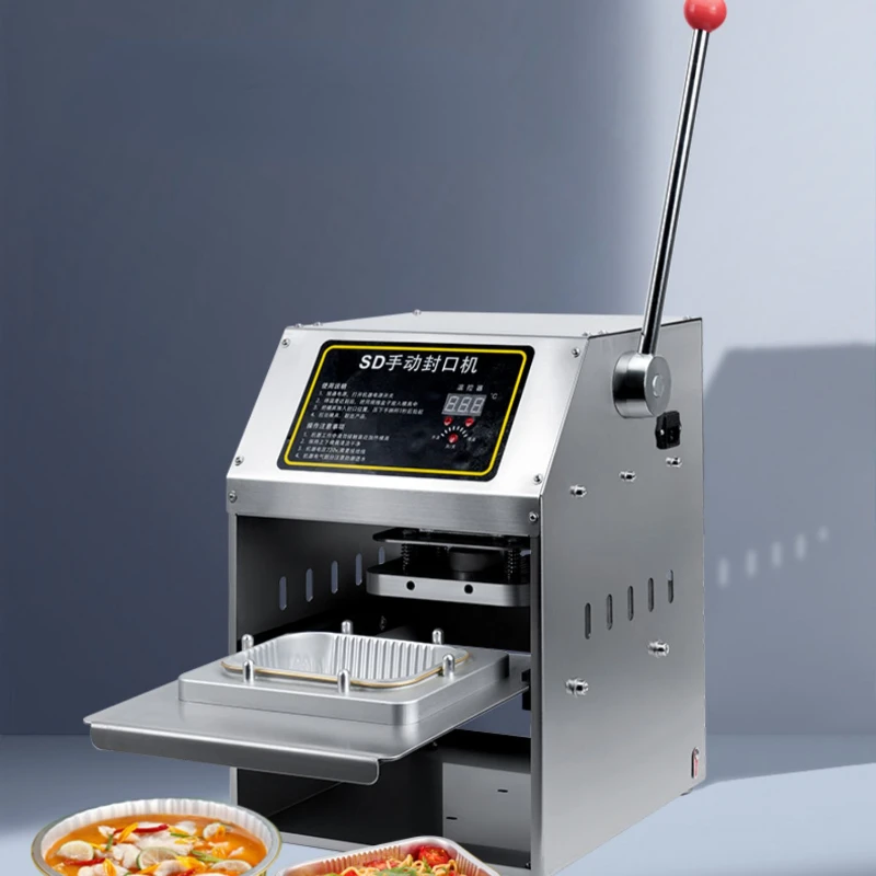 Fuou aluminum foil box sealing machine, aluminum foil lunch box sealing machine, tea automatic commercial small
Fuou aluminum foil box sealing machine, aluminum foil lunch box sealing machine, tea automatic commercial small