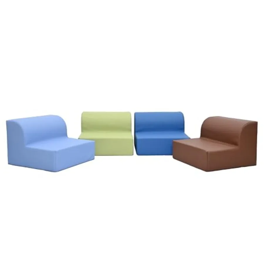 Library Loungers, Flexible Seating Classroom Furniture, Comfy Chairs,,Set of 4
Library Loungers, Flexible Seating Classroom Furniture, Comfy Chairs,,Set of 4