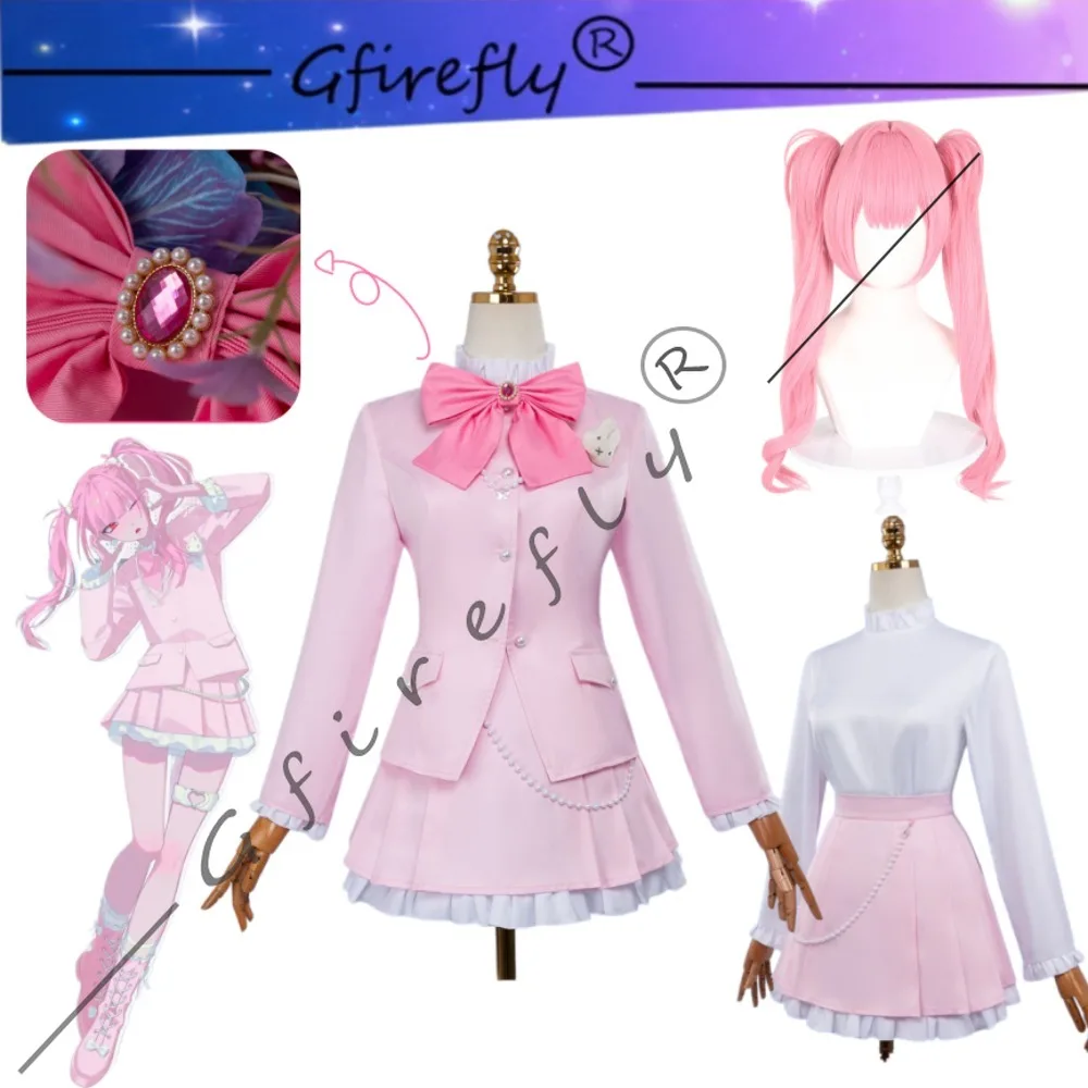 Link Click Dream Out! Li Tianxi Same Style Cosplay Costume Uniform Full Set Earrings Skirt Women Halloween Carnival Stage Wear
Link Click Dream Out! Li Tianxi Same Style Cosplay Costume Uniform Full Set Earrings Skirt Women Halloween Carnival Stage Wear