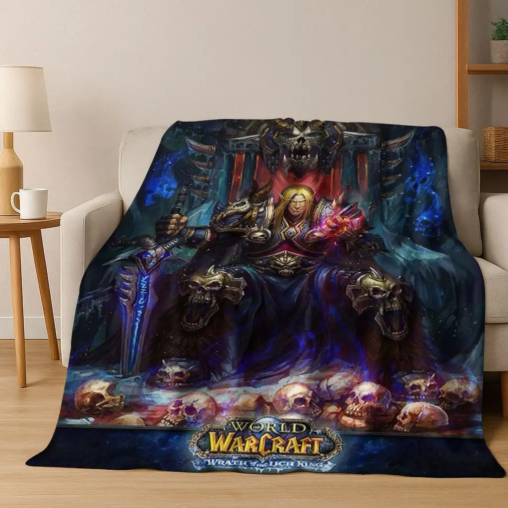 WOW World of Warcraft Arthas Demon Illidan Sylvanas Flannel Blanket,Cozy Soft Throw Blanket for Home Bedroom Bed Sofa Cover Gift
WOW World of Warcraft Arthas Demon Illidan Sylvanas Flannel Blanket,Cozy Soft Throw Blanket for Home Bedroom Bed Sofa Cover Gift