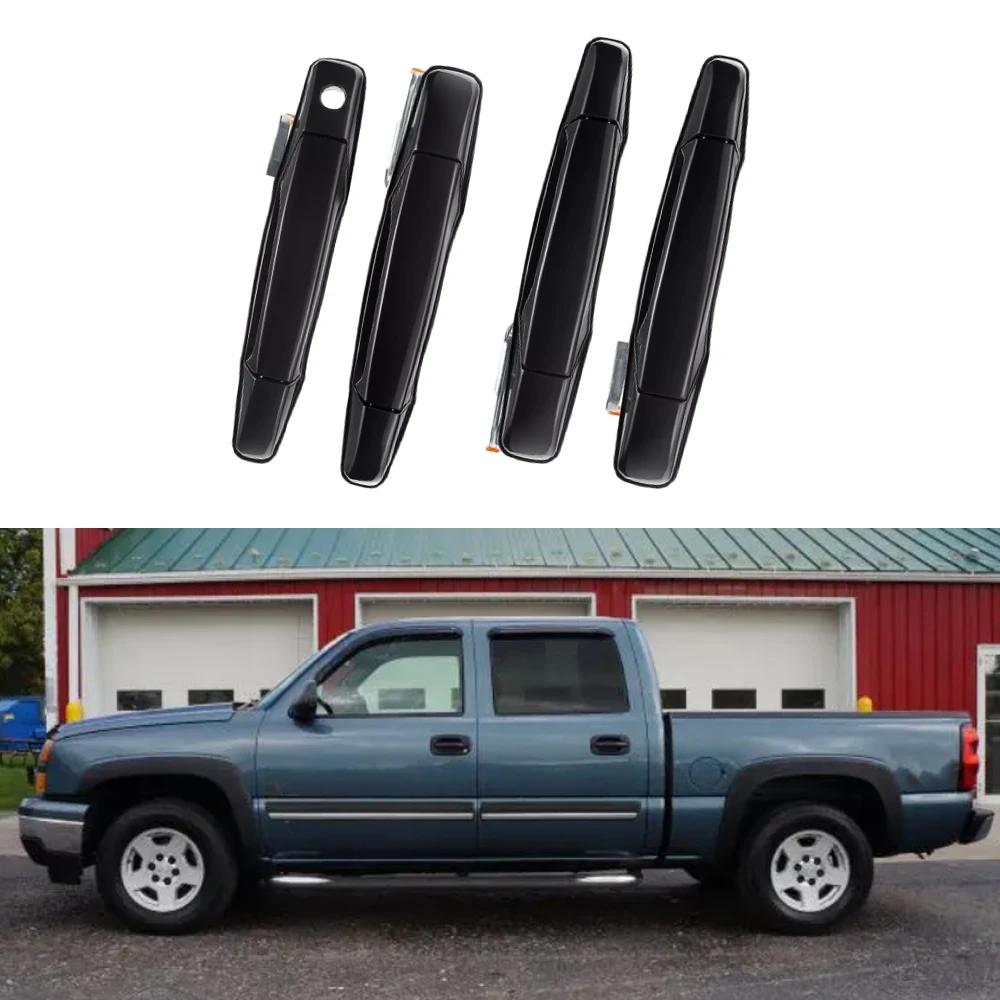 4 шт. глянцевая черная внешняя ручка двери для Chevrolet Silverado Tahoe GMC Sierra Yukon Cadillac Escalade Pickup 22738721
4 шт. глянцевая черная внешняя ручка двери для Chevrolet Silverado Tahoe GMC Sierra Yukon Cadillac Escalade Pickup 22738721