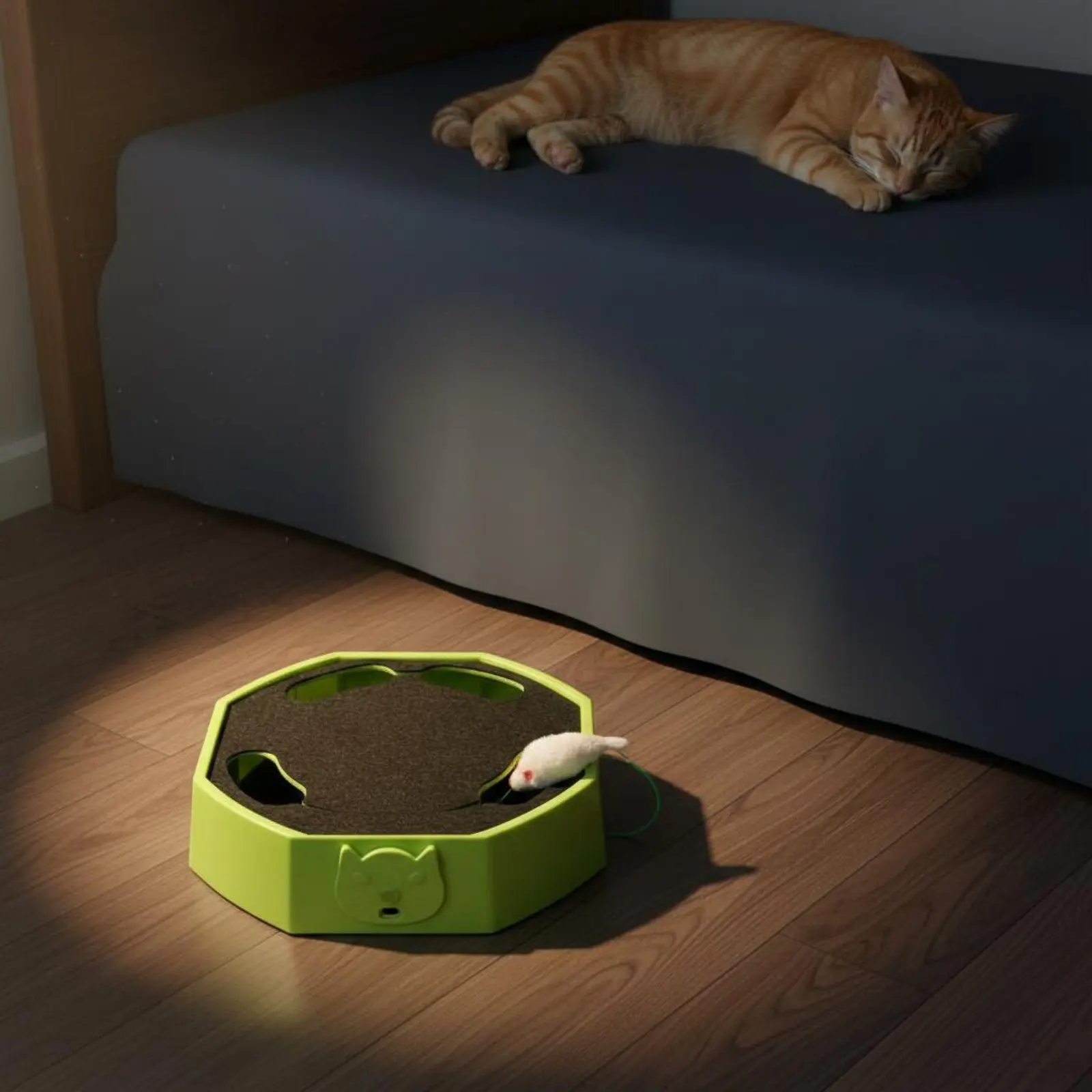 Automatic Mouse Follow Toy Interactive Feline Hide and Seek Toy Electric Feline Teaser Relieves Boredom for Kittens, Indoor
Automatic Mouse Follow Toy Interactive Feline Hide and Seek Toy Electric Feline Teaser Relieves Boredom for Kittens, Indoor