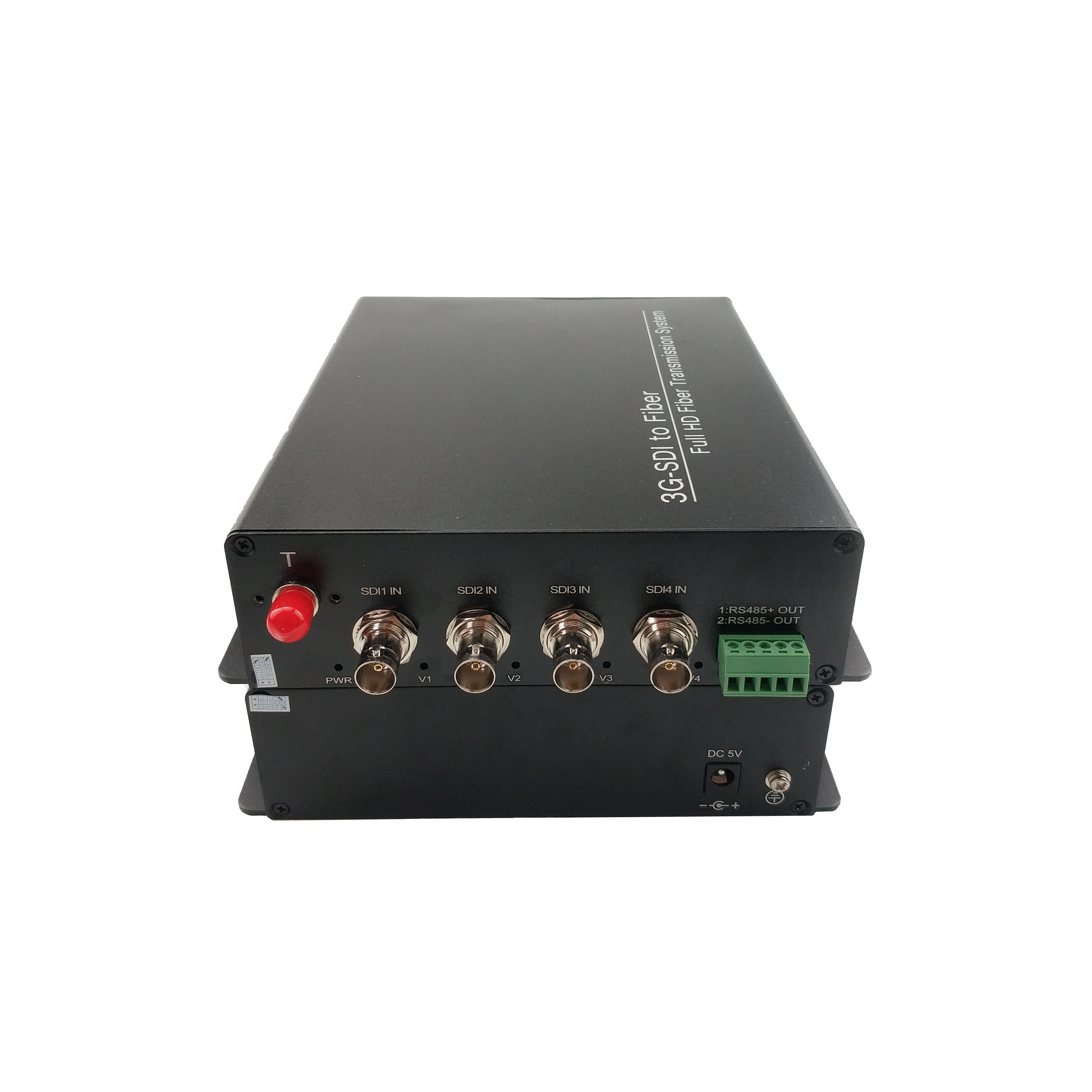 4-Channel 3G HD SDI Video Data Over FC Fiber Optic Transceivers Extender Converter Kit for Broadcast System (Tx/Rx) 20KM
4-Channel 3G HD SDI Video Data Over FC Fiber Optic Transceivers Extender Converter Kit for Broadcast System (Tx/Rx) 20KM