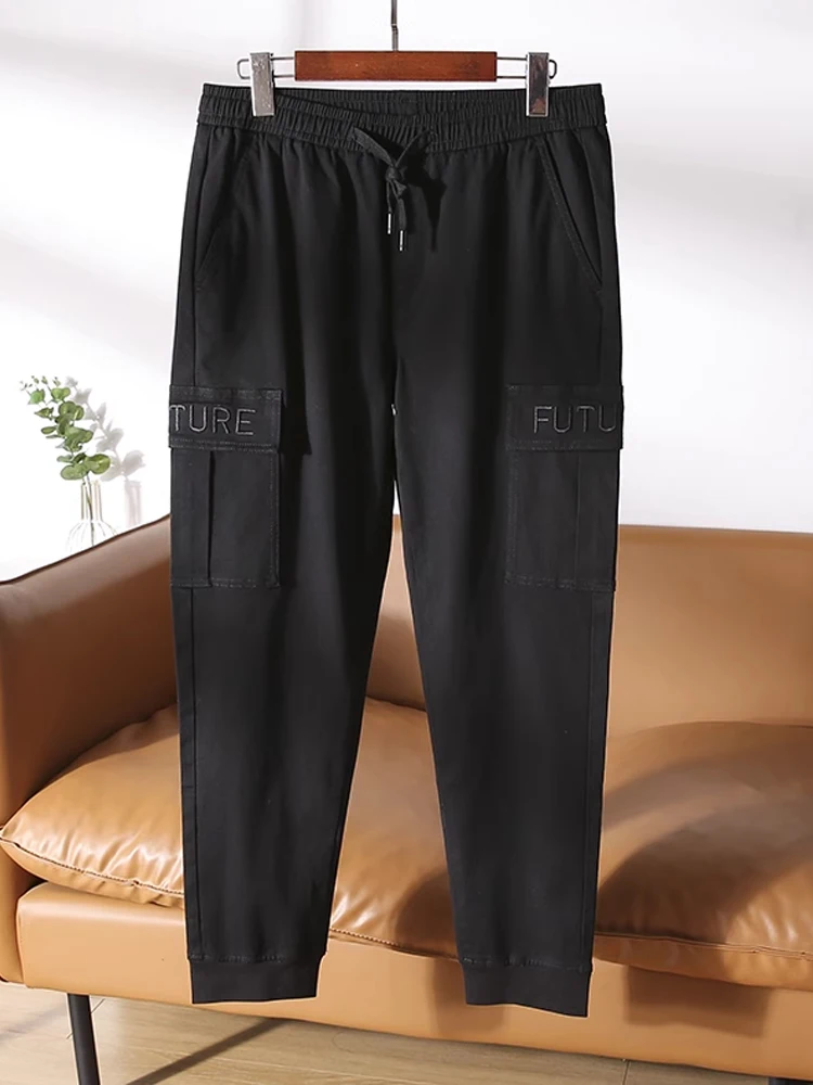 Новые осенние мужские повседневные брюки Tagl с несколькими карманами, эластичным поясом на шнурке, рабочие брюки, молодежные свободные длинные брюки
Новые осенние мужские повседневные брюки Tagl с несколькими карманами, эластичным поясом на шнурке, рабочие брюки, молодежные свободные длинные брюки