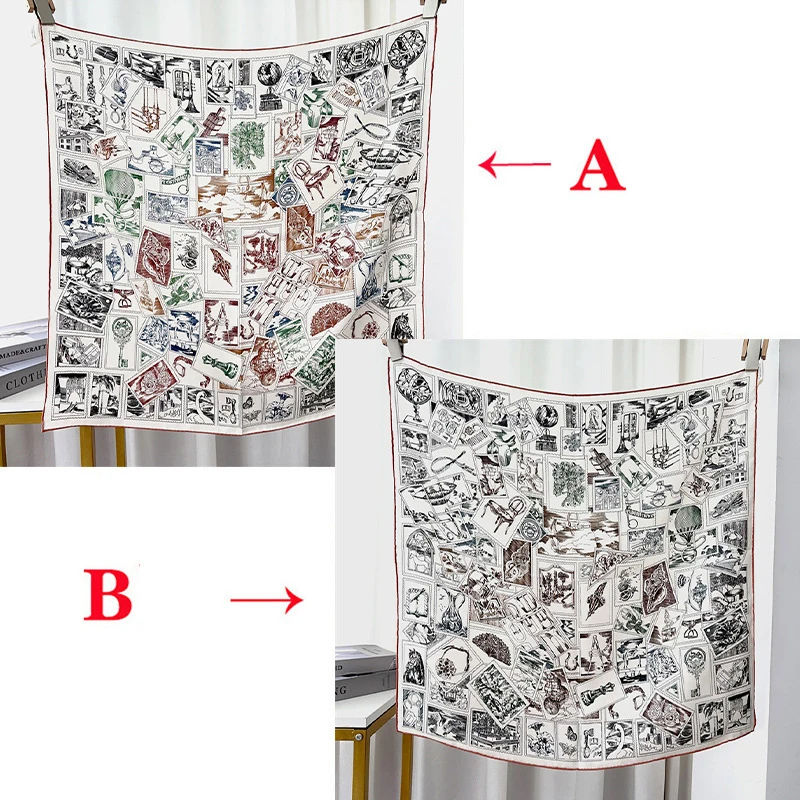 Двусторонний шелковый платок на голову 65 см, роскошные маленькие квадратные банданы, женская одежда, сумка, аксессуары, рождественский подарок для влюбленных
Двусторонний шелковый платок на голову 65 см, роскошные маленькие квадратные банданы, женская одежда, сумка, аксессуары, рождественский подарок для влюбленных