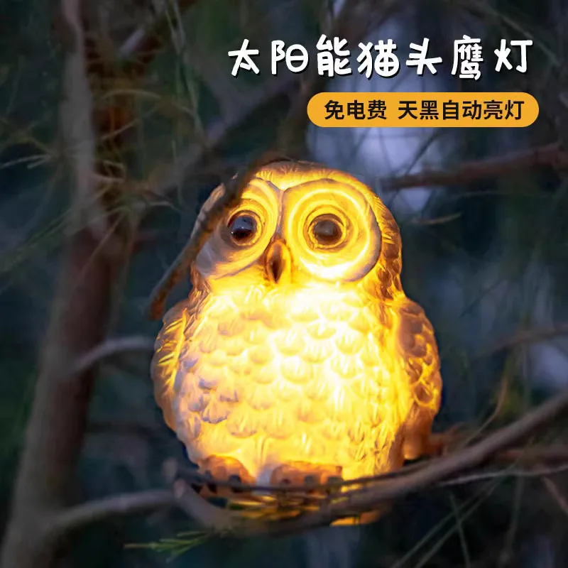 Solar Owl Lights Night Automatic Light Up Outdoor Patio Decoration Gardening Creative Lighting Garden Balcony Ornament
Solar Owl Lights Night Automatic Light Up Outdoor Patio Decoration Gardening Creative Lighting Garden Balcony Ornament