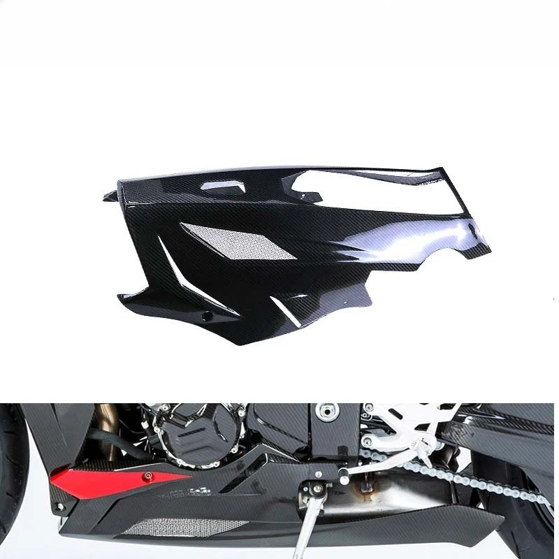 Suitable for S1000R motorcycle shell modification, carbon fiber large surrounding belly pot lower guide cover
Suitable for S1000R motorcycle shell modification, carbon fiber large surrounding belly pot lower guide cover