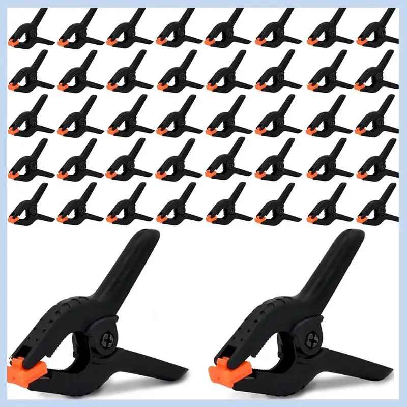 AS63-40Pack Spring Clamps, 3.5Inch Spring Clamps Heavy Duty, Woodworking Clamps For Backdrop Stand, Photography,DIY Projects Dur
AS63-40Pack Spring Clamps, 3.5Inch Spring Clamps Heavy Duty, Woodworking Clamps For Backdrop Stand, Photography,DIY Projects Dur