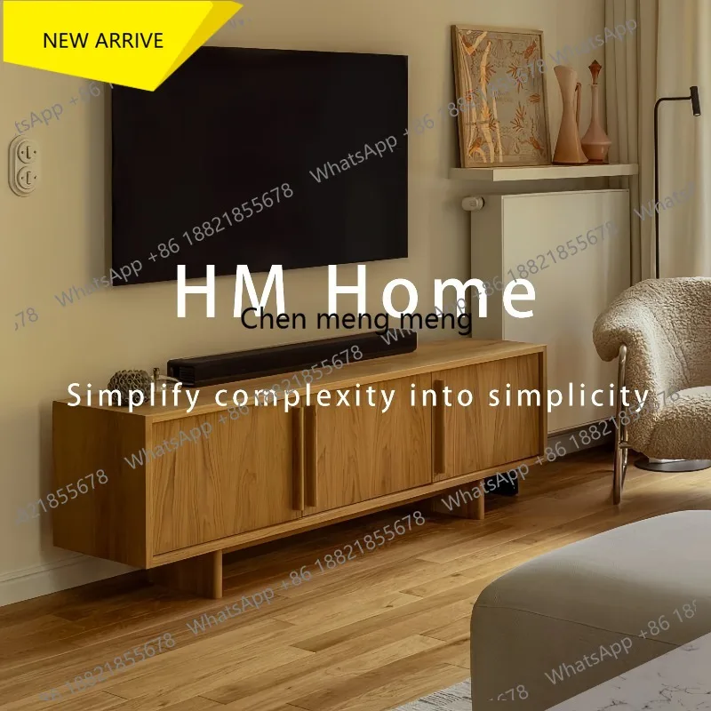 M182 Modern simple solid wood TV cabinet designer high-end locker living room storage side cabinet
M182 Modern simple solid wood TV cabinet designer high-end locker living room storage side cabinet