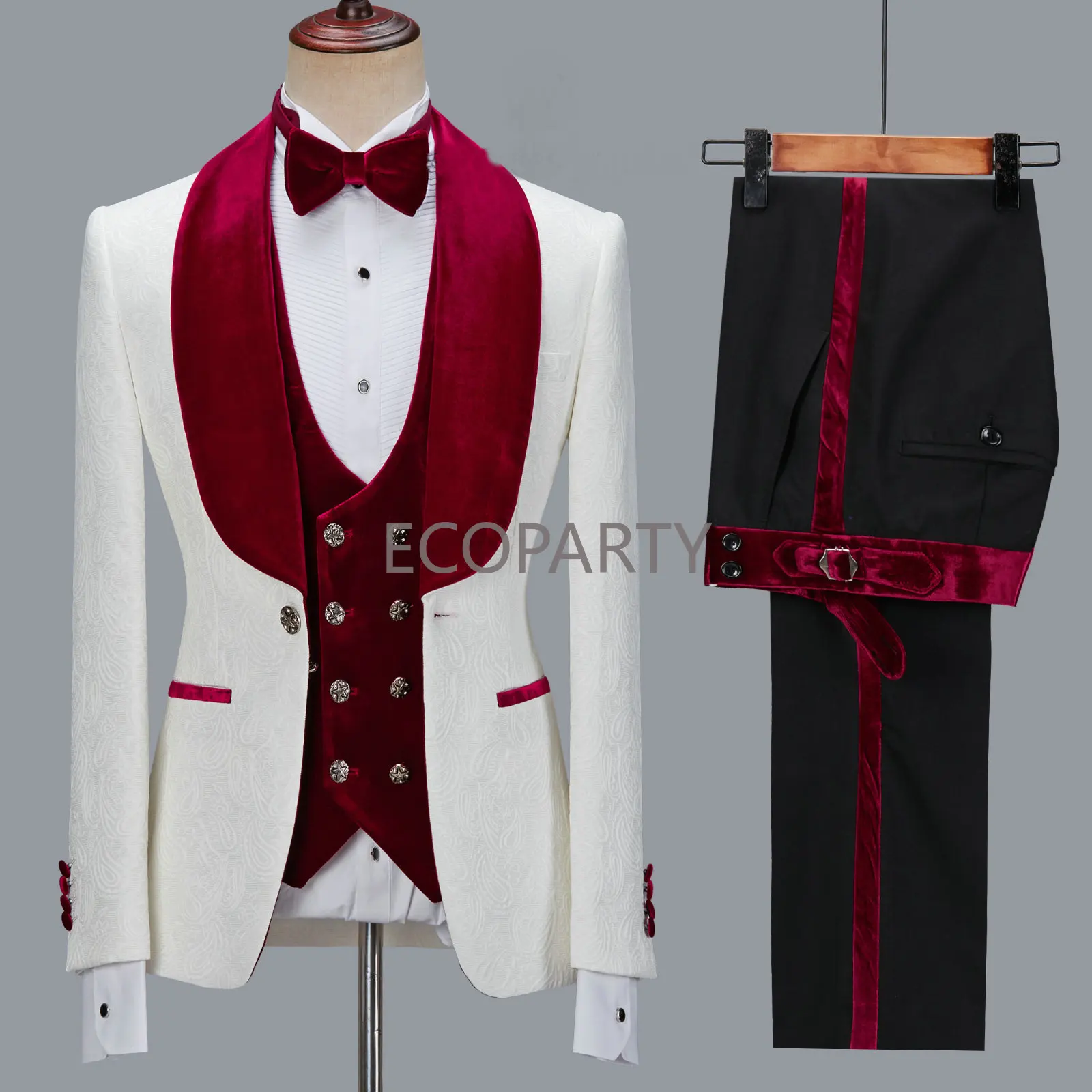 Floral Jacket Men Suit Slim Fit Wedding Tuxedo Navy Blue Velvet Lapel Groom Party Suits Costume Homme Best Man Blazer 3 Pieces
Floral Jacket Men Suit Slim Fit Wedding Tuxedo Navy Blue Velvet Lapel Groom Party Suits Costume Homme Best Man Blazer 3 Pieces