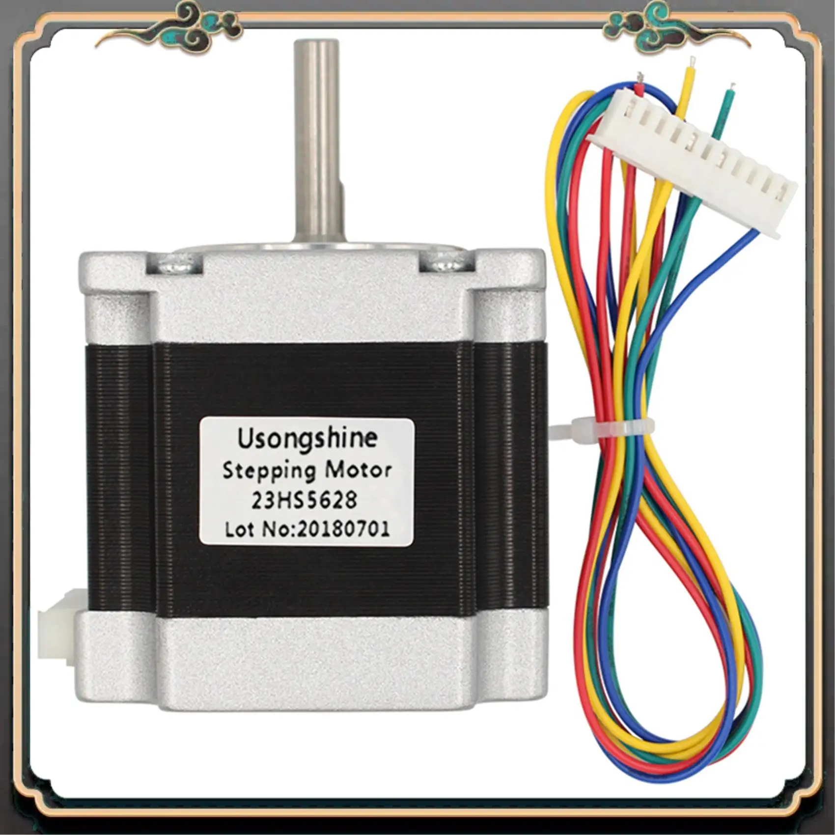 Reliable-2X Nema 23 23HS5628 Stepper Motor 57 Motor 2.8A With TB6600 Stepper Motor Driver NEMA17 23 For CNC And 3D Printer Part
Reliable-2X Nema 23 23HS5628 Stepper Motor 57 Motor 2.8A With TB6600 Stepper Motor Driver NEMA17 23 For CNC And 3D Printer Part