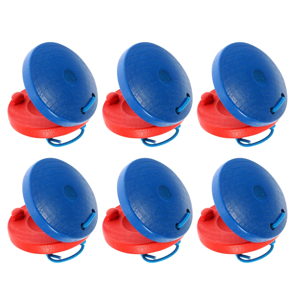 6 Pcs Wood Castanets Kids Music Toys Instruments Baby Sensory Training Christmas Gifts Rhythm Learning Aids Teaching
6 Pcs Wood Castanets Kids Music Toys Instruments Baby Sensory Training Christmas Gifts Rhythm Learning Aids Teaching