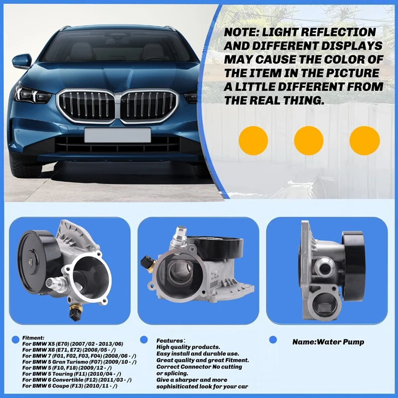 11517548264 Автомобильный насос охлаждающей воды для BMW E70 X5 E71 E72 X6 F10 F11 F18 550 F12 F13 650 F01 F02 F03 F04 750 11517548263
11517548264 Автомобильный насос охлаждающей воды для BMW E70 X5 E71 E72 X6 F10 F11 F18 550 F12 F13 650 F01 F02 F03 F04 750 11517548263