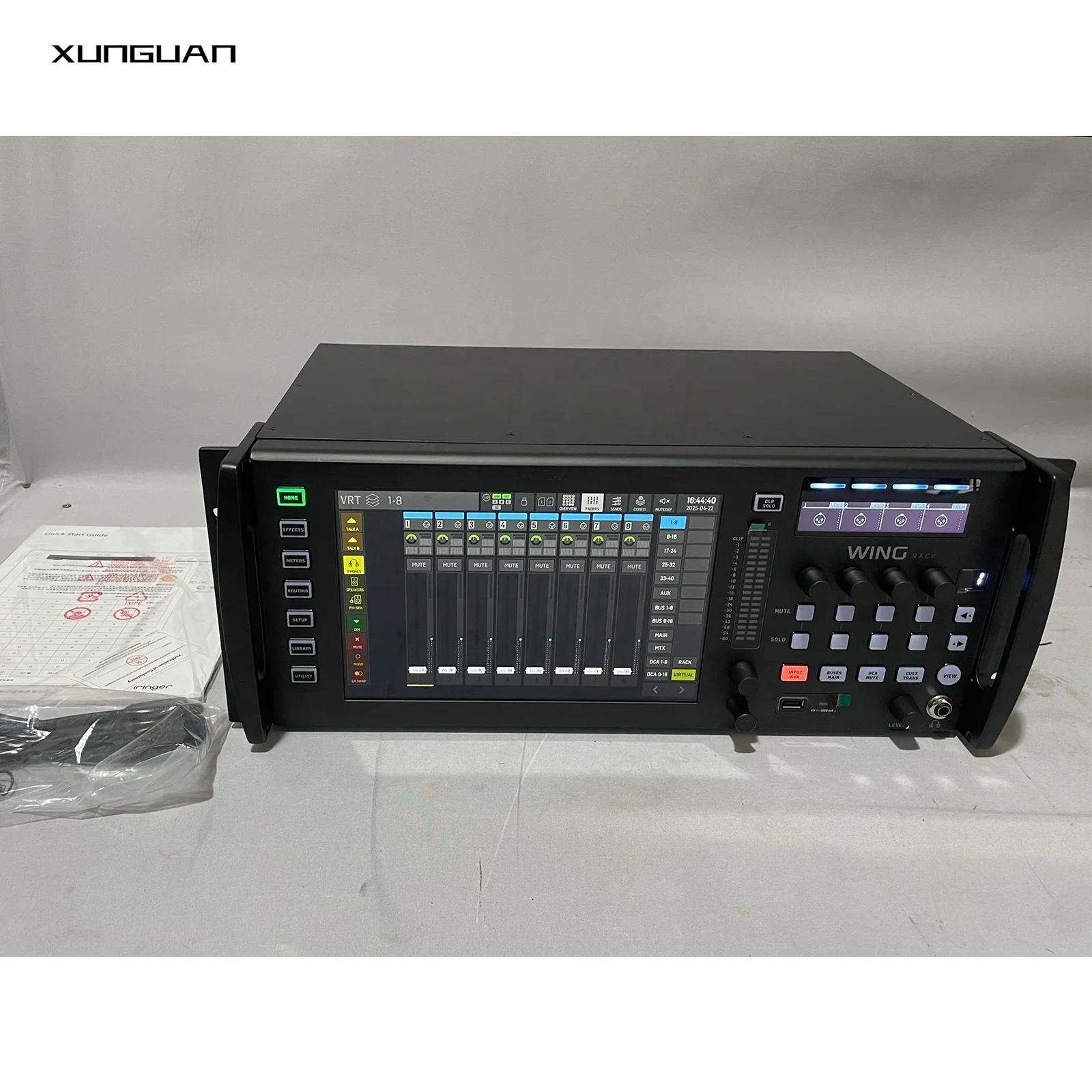 WING RACK Digital Mixer Rackmount 48 Channel, 28 Bus Full Stereo Digital Mixing Engine Within 24 PRO Preamps, 8 PRO Outputs
WING RACK Digital Mixer Rackmount 48 Channel, 28 Bus Full Stereo Digital Mixing Engine Within 24 PRO Preamps, 8 PRO Outputs