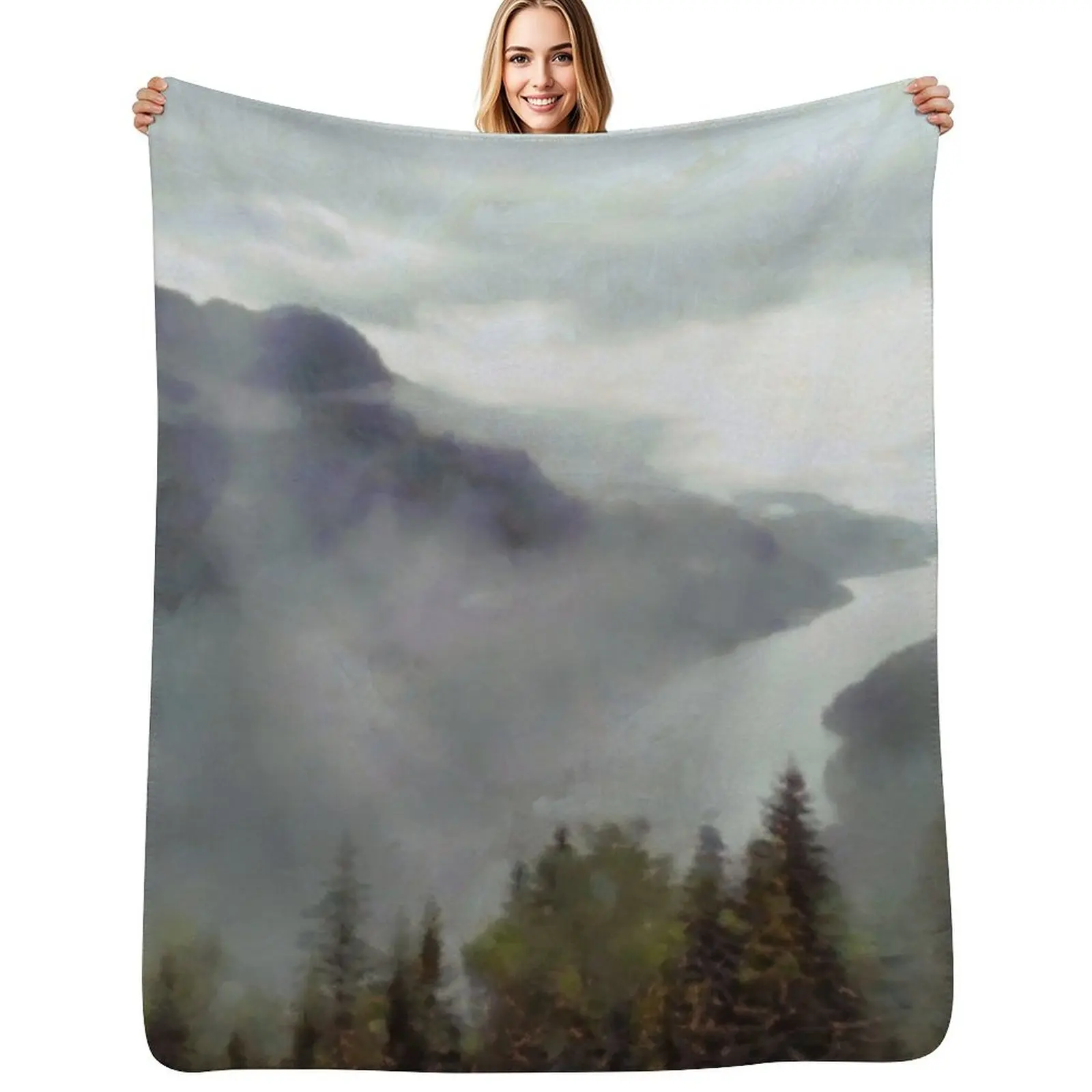 Bruinen River Throw Blanket Air Conditioner Soft Blanket for Office Home
Bruinen River Throw Blanket Air Conditioner Soft Blanket for Office Home
