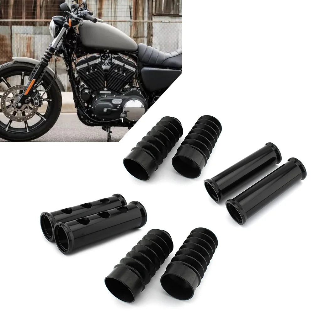 4Pcs/Set Motorbike Front Fork Shock Absorber Cover Fork Pipe Cover For Harley Davidson Sportster 883 1200 2000-2021
4Pcs/Set Motorbike Front Fork Shock Absorber Cover Fork Pipe Cover For Harley Davidson Sportster 883 1200 2000-2021