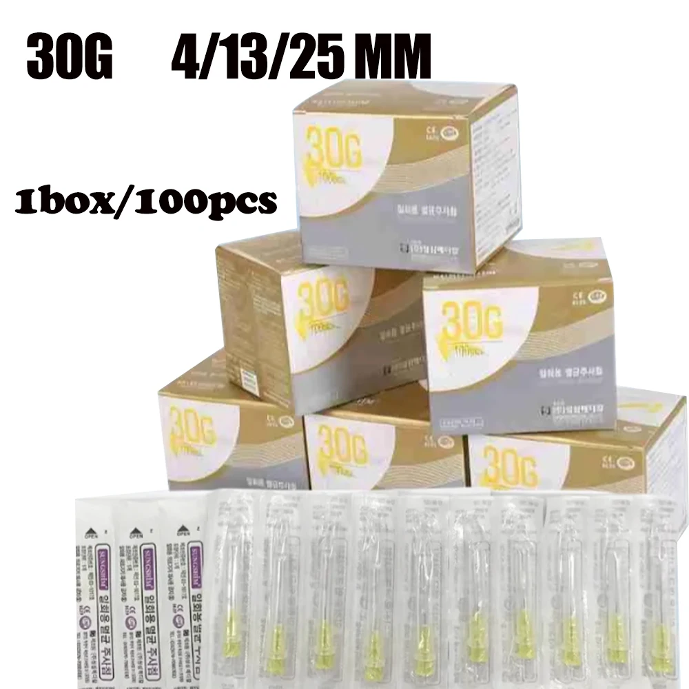 Иглы для косметологии 100/50, 30G * 4 мм, 30G * 13 мм, 30G * 25 мм, безболезненные, ультратонкие, корейские, для инструментов для век
Иглы для косметологии 100/50, 30G * 4 мм, 30G * 13 мм, 30G * 25 мм, безболезненные, ультратонкие, корейские, для инструментов для век