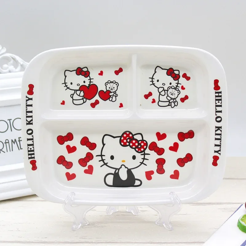 Sanrio Cartoon Hello Kitty Dinner Plate Compartment Kuromi Children's Tableware Cute Breakfast Plate Creative Western Food Plate
Sanrio Cartoon Hello Kitty Dinner Plate Compartment Kuromi Children's Tableware Cute Breakfast Plate Creative Western Food Plate
