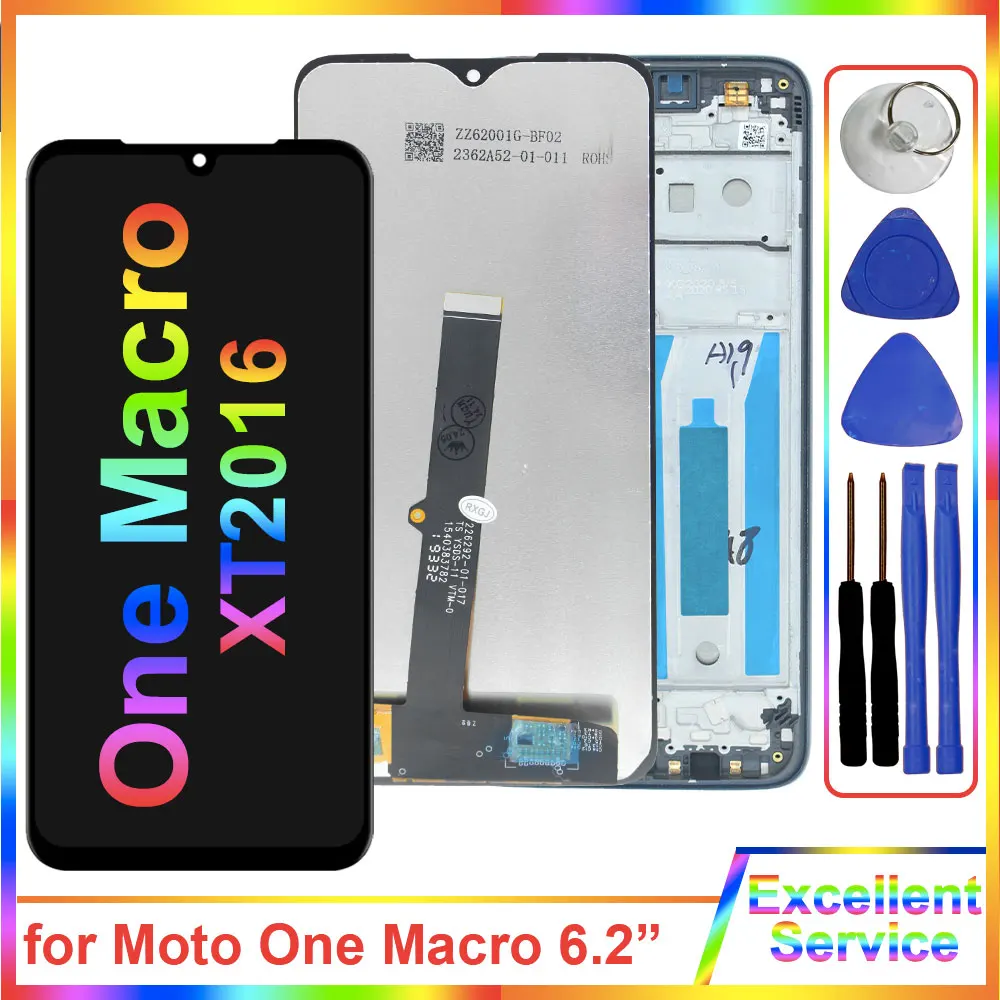 Новый ЖК-дисплей для Motorola One Macro XT2016, ЖК-дисплей, сенсорный экран, дигитайзер в сборе для Moto One Macro LCD XT2016, замена
Новый ЖК-дисплей для Motorola One Macro XT2016, ЖК-дисплей, сенсорный экран, дигитайзер в сборе для Moto One Macro LCD XT2016, замена