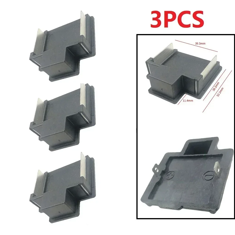 3pcs/set Connector Terminal Block Black Replace Battery Connector Accessories Fit For Makita Battery Adapter
3pcs/set Connector Terminal Block Black Replace Battery Connector Accessories Fit For Makita Battery Adapter