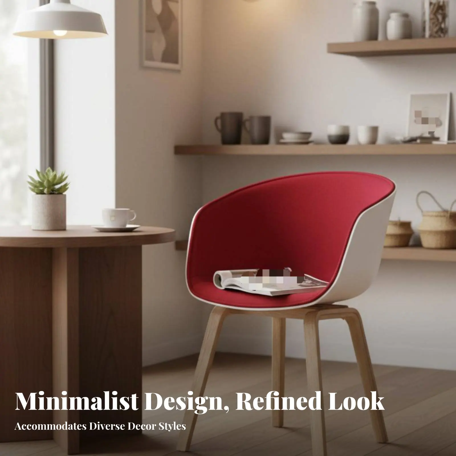 Single Paddinged Seat Modern and Aesthetic Upholstered Shell Chair Soft Upholstery Breathable Textile for Homeowners
Single Paddinged Seat Modern and Aesthetic Upholstered Shell Chair Soft Upholstery Breathable Textile for Homeowners