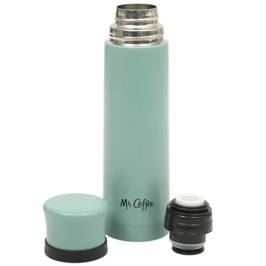 Thermal Bottle Double Wall Vacuum Insulated Travel Mug with Leak-Proof Lid, Teal Hot and Cold Beverage Flask for Work, Commute,
Thermal Bottle Double Wall Vacuum Insulated Travel Mug with Leak-Proof Lid, Teal Hot and Cold Beverage Flask for Work, Commute,