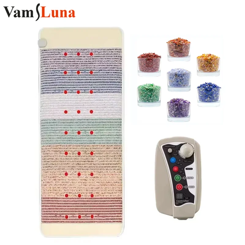 PEMF Photon Therapy Mat - Jade & Crystal Far Infrared Heating Pad with Negative Ion Energy for Pain Relief, Yoga Recovery & Deep
PEMF Photon Therapy Mat - Jade & Crystal Far Infrared Heating Pad with Negative Ion Energy for Pain Relief, Yoga Recovery & Deep