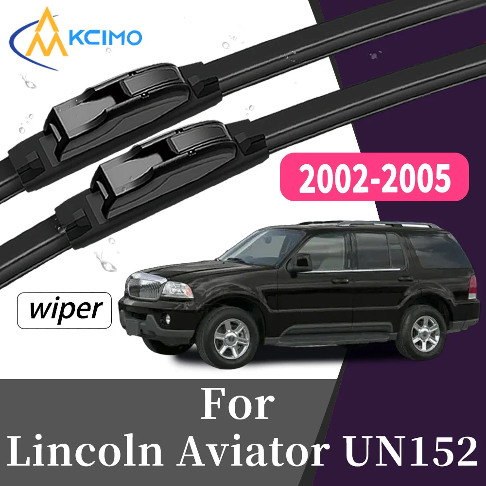 All-Weather Wear-Resistant Front Windscreen Wiper Blades For Lincoln Aviator UN152 2002-2005 High Quality Windshield kit 2Pcs
All-Weather Wear-Resistant Front Windscreen Wiper Blades For Lincoln Aviator UN152 2002-2005 High Quality Windshield kit 2Pcs
