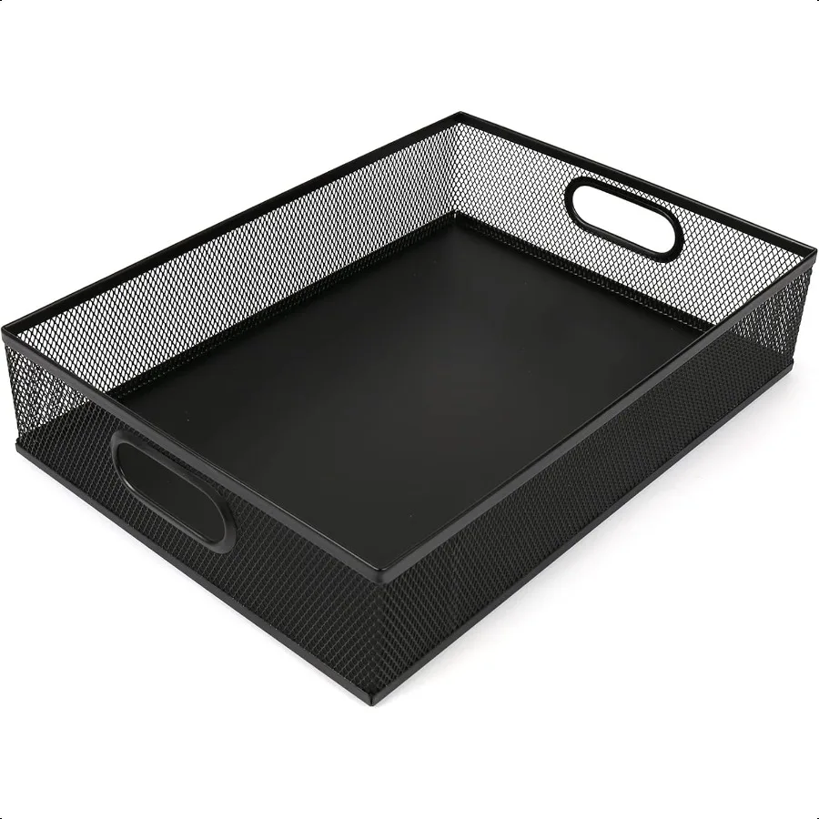 Desk Drawer Organizer A4 Large Metal Mesh Desk Rrganizer Tray Versatile Storage Box Set for Office Home plies 13 x 9 inches
Desk Drawer Organizer A4 Large Metal Mesh Desk Rrganizer Tray Versatile Storage Box Set for Office Home plies 13 x 9 inches