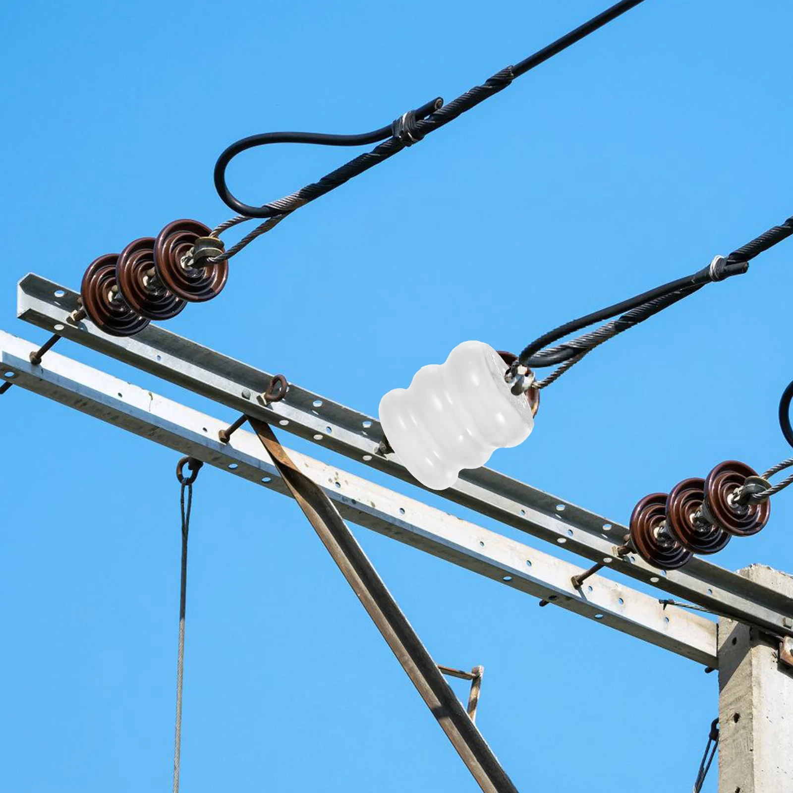 Ceramic Insulator Electric Post Insulator Durable High Temp Resistant Easy Install Small Size Excellent
Ceramic Insulator Electric Post Insulator Durable High Temp Resistant Easy Install Small Size Excellent