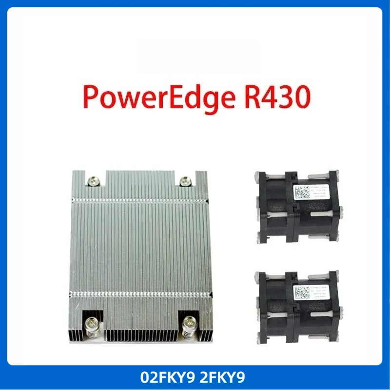 Original for PowerEdge R430 Heatsink 02FKY9 2FKY9 Server Cooling Fan 0HR6C0 HR6C0 0G8KHX G8KHX Radiator Kit
Original for PowerEdge R430 Heatsink 02FKY9 2FKY9 Server Cooling Fan 0HR6C0 HR6C0 0G8KHX G8KHX Radiator Kit